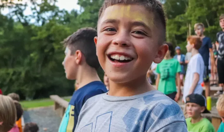 Camper at Camp Watia
